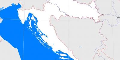 karta hrvatske zrce Najbolje plaže u Hrvatskoj karta   Zrće beach Hrvatska karta  karta hrvatske zrce