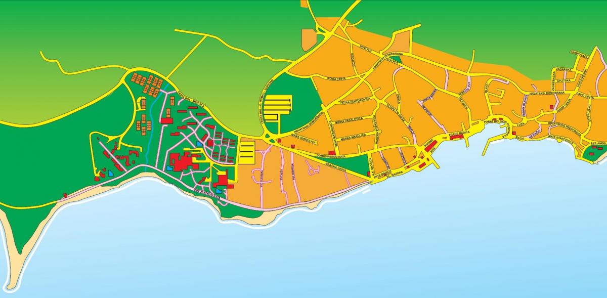 karta brač-Hrvatska
