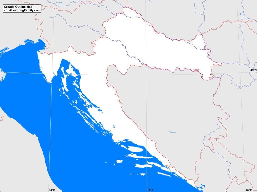 ocrtavanje karta Hrvatske