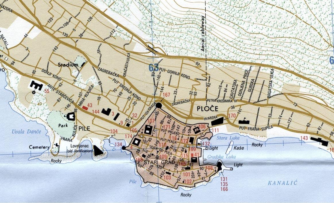 karta rijeka Hrvatska