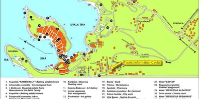 Karta cavtat, Hrvatska 