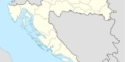 Položaj Hrvatske na karti
