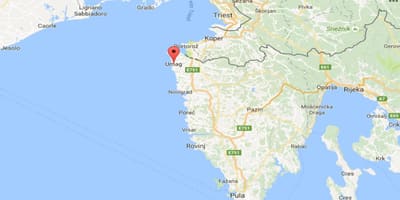 Karta umag Hrvatska