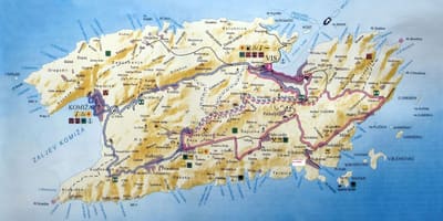 Karta VIS Hrvatska